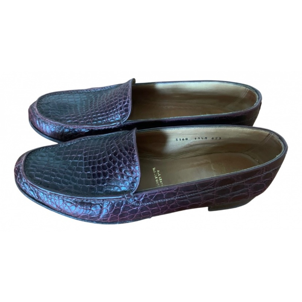 Gravati Crocodile Womens Loafers Size US 11.5